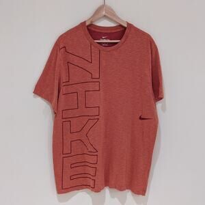 Mens Nike Dri-Fit Graphic Training Short Sleeve Tee Size XL Magic Ember